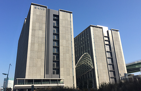 愛知大学　名古屋キャンパス（ささしま）完成図全景